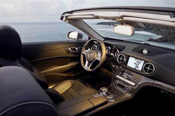 Mercedes showcases new SL63 AMG